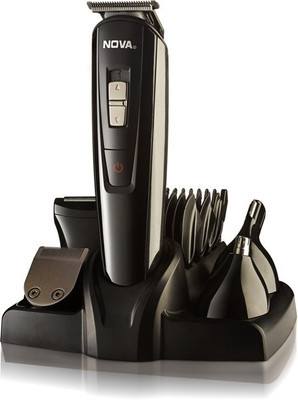 NOVA NG 1151 100 % waterproof Runtime: 60 Mins Trimmer for Men(Black)