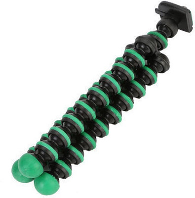 

LIFEMUSIC FLEXIBLE OCTOPUS STAND For Camera & Smartphones Tripod(Multicolor, Supports Up to 1500)
