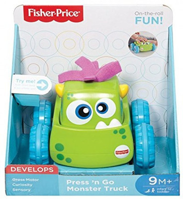 

Fisher-Price Press and Go Vehicle(Green, Blue), Blue;green