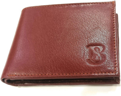 

BLISSATURN Men Maroon Genuine Leather Wrist Wallet(5 Card Slots)