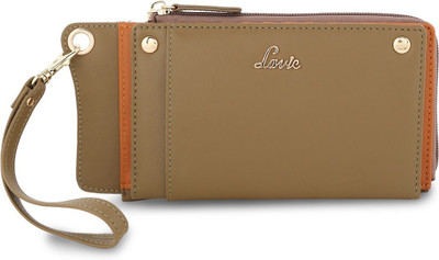 

Lavie Women Green Artificial Leather Wallet(16 Card Slots), Olive