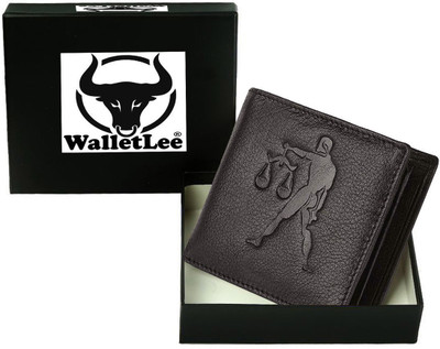 

WalletLee Men Casual Brown Genuine Leather Wallet(1 Card Slot)