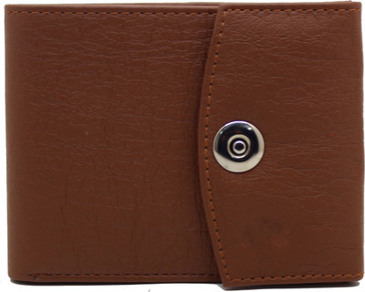 

MS Men Casual Tan Artificial Leather Wallet(6 Card Slots)