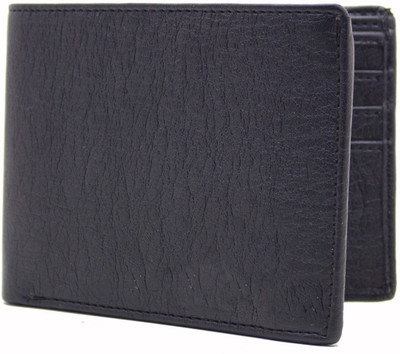 

MS Men Casual Blue Artificial Leather Wallet(10 Card Slots), Black