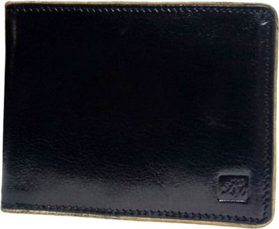 

Leo Men Casual Black Genuine Leather Wallet(8 Card Slots)