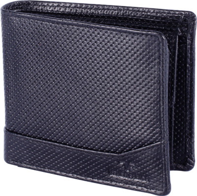 

Vener Fabica Men Black Genuine Leather Wallet(9 Card Slots)