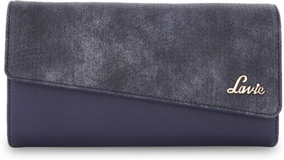 

Lavie Women Casual Blue Artificial Leather Wallet(13 Card Slots), Navy