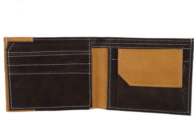 

Access Denied Men Casual Brown, Tan Artificial Leather Wallet(3 Card Slots), Multicolor