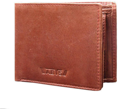 

ABYS Men Brown Genuine Leather Wrist Wallet(7 Card Slots)