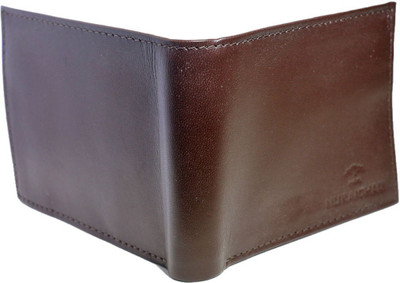 

NUKAICHAU Men Casual Brown Genuine Leather Wallet(8 Card Slots), Black