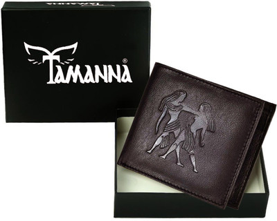 

Tamanna Men Brown Genuine Leather Wallet(1 Card Slot)