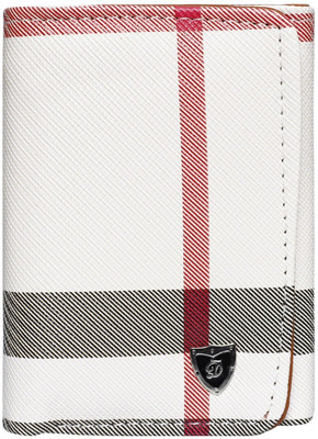 

Feminist Women Casual White Artificial Leather Wallet(4 Card Slots)
