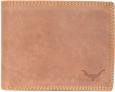 

cadrohides Men Casual Tan Genuine Leather Wallet(8 Card Slots)