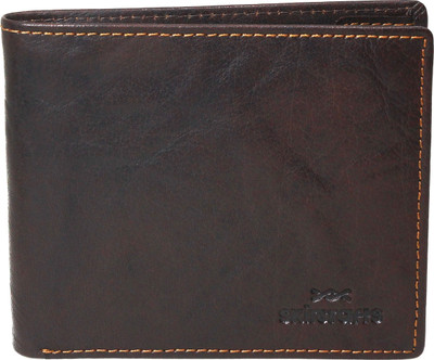 

Skincrafts Men Casual Brown Genuine Leather Wallet(9 Card Slots), Chocolate