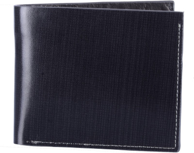 

Vener Fabica Men Casual Black Genuine Leather Wallet(3 Card Slots)