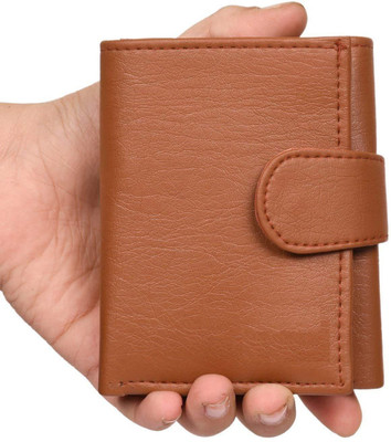 

FERRET Men Travel Tan Artificial Leather, Genuine Leather Wallet(7 Card Slots)