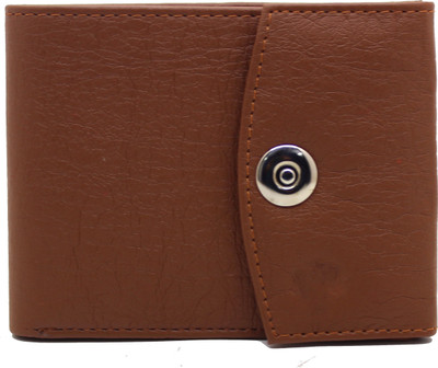 

MS Men Casual Tan Artificial Leather Wallet(6 Card Slots)