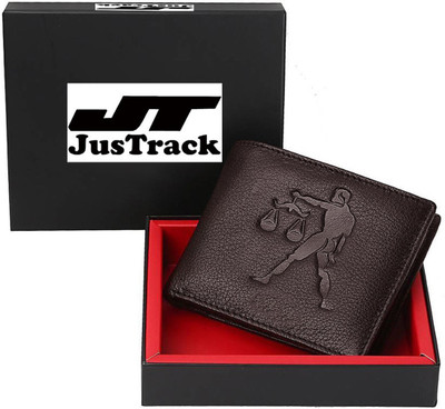 

Justrack Men Casual Brown Genuine Leather Wallet(2 Card Slots)