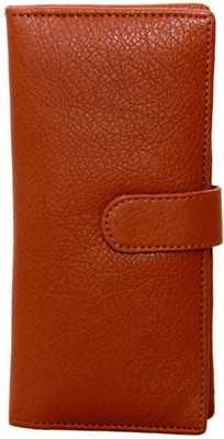

D N Creation Men Casual Brown Genuine Leather Wallet(16 Card Slots)