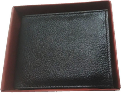 

Tantra Men Formal Black Genuine Leather Wallet(6 Card Slots)