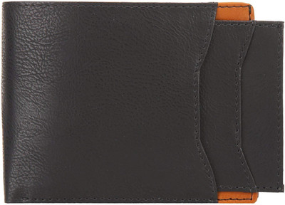 

Lofster Men Casual Black Artificial Leather Wallet(8 Card Slots)