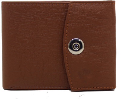 

MS Men Casual Brown Artificial Leather Wallet(6 Card Slots), Tan