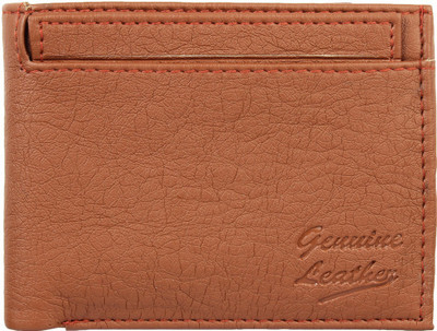 

Hob London Fashion Men Formal Tan Artificial Leather Wallet(4 Card Slots), Brown