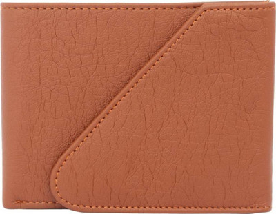 

Quetzal Men Casual Tan Artificial Leather Wallet(5 Card Slots)