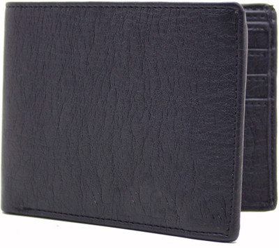 

MS Men Casual Black Artificial Leather Wallet(10 Card Slots)