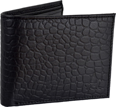 

Skin N' Hue Men Casual Black Genuine Leather Wallet(3 Card Slots)