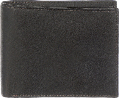 

Red Rabitt Men Formal Black Genuine Leather Wallet(9 Card Slots), Brown