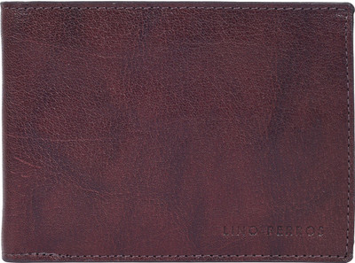 

Lino Perros Men Casual Maroon Genuine Leather Wallet(1 Card Slot), Brown