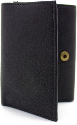 

MS Men Casual Black Artificial Leather Wallet(4 Card Slots)