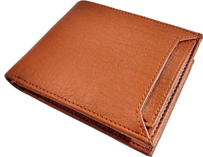 

R.S Style Men Casual Tan Artificial Leather Wallet(6 Card Slots), Brown