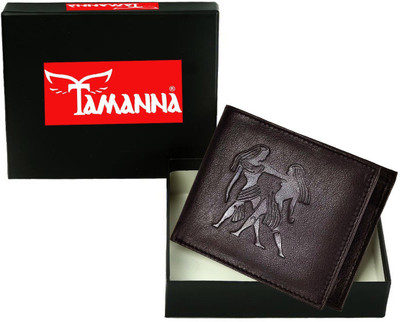 

Tamanna Men Casual Brown Genuine Leather Wallet(1 Card Slot)