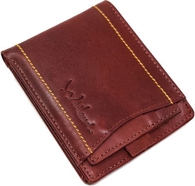 

Wildland Men Casual Brown Genuine Leather Wallet(5 Card Slots)