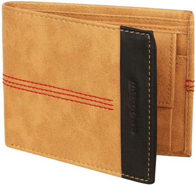 

Spairow Men Casual Beige, Black Genuine Leather Wallet(6 Card Slots)