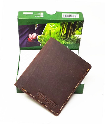 

Wildmount Men Brown Genuine Leather Card Holder(6 Card Slots)