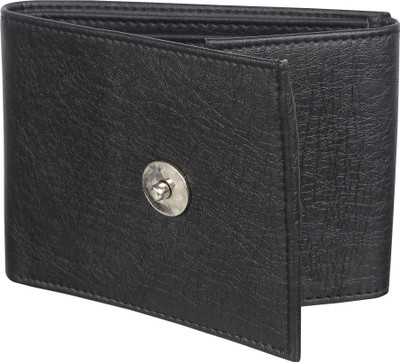 

Ul-Faiz Men Casual Black Artificial Leather Wallet(8 Card Slots)