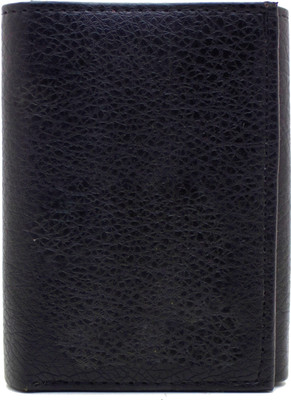 

MS Men Casual Black Artificial Leather Wallet(4 Card Slots)