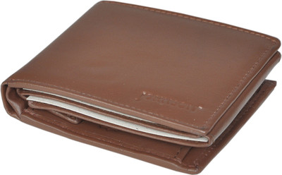 

Johnson Men Formal Brown Genuine Leather Wallet(10 Card Slots), Black