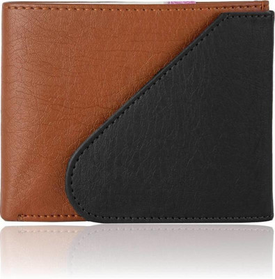 

beautylife Men Casual Tan Artificial Leather Wallet(5 Card Slots)