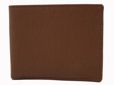 

MS Men Casual Brown Artificial Leather Wallet(10 Card Slots)