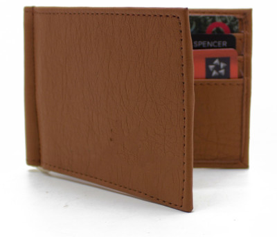 

Nietz Men Brown Artificial Leather Wallet(6 Card Slots)