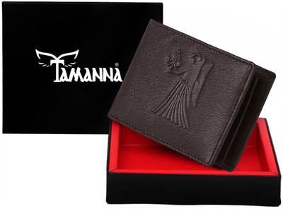 

Tamanna Men Casual Brown Genuine Leather Wallet(1 Card Slot)