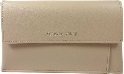 

SB Women Khaki Artificial Leather Wallet(8 Card Slots), Light_brown