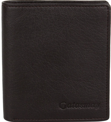 

Gatasmay Men Formal Black Genuine Leather Wallet(4 Card Slots)