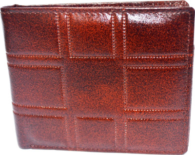 

Pin to Pen Men Casual Tan Genuine Leather Wallet(8 Card Slots), Brown