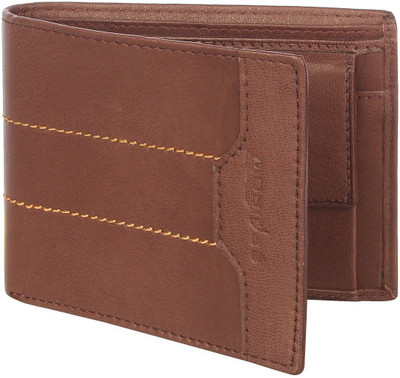 

Spairow Men Casual Brown Genuine Leather Wallet(7 Card Slots)