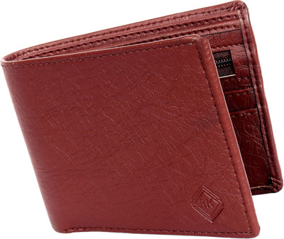 

RK ENTERPRISES Men Casual Maroon Artificial Leather Wallet(10 Card Slots), Brown